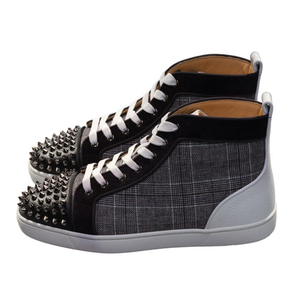 Lou Spikes Orlato Flat Contrast y zapatillas de zapatillas altas con tachuelas