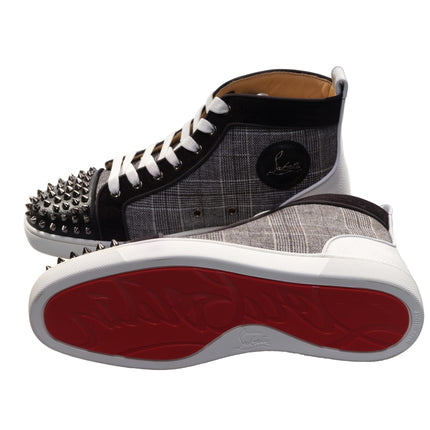 Lou Spikes Orlato Flat Contrast y zapatillas de zapatillas altas con tachuelas