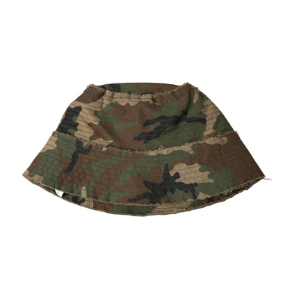 Camouflage vert coton seau chapeau hommes