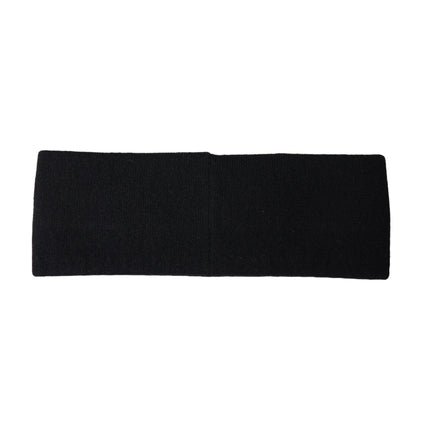 Black DG Cashmere Knitted Head Band Hat Men