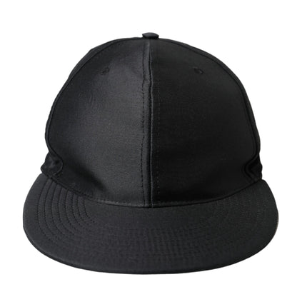 Logo di seta nera Logo Baseball Hat Men