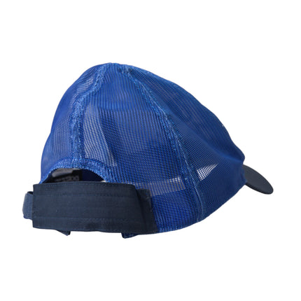 Blauw Wit Black Italia Mesh Baseball Hat