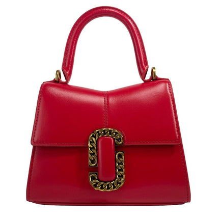 The St Marc Mini Top Handle Satchel Crossbody Bag Red