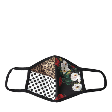 Multicolor Leopard Floral Elastic Ear Strap Face Mask