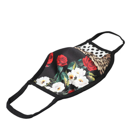 Multicolor Leopard Floral Elastic Ear Strap Face Mask