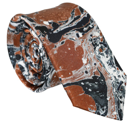 Multicolor Tie Dye Adjustable Tie Men