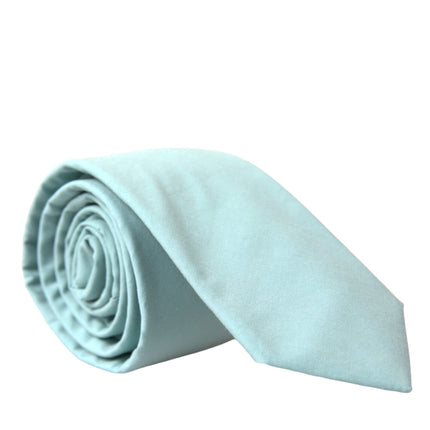 Mint Green Cotton Adjustable Tie Men