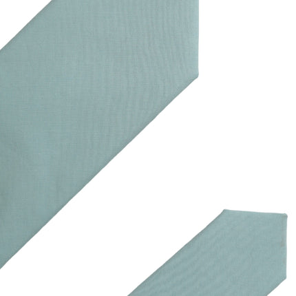 Mint Green Cotton Adjustable Tie Men