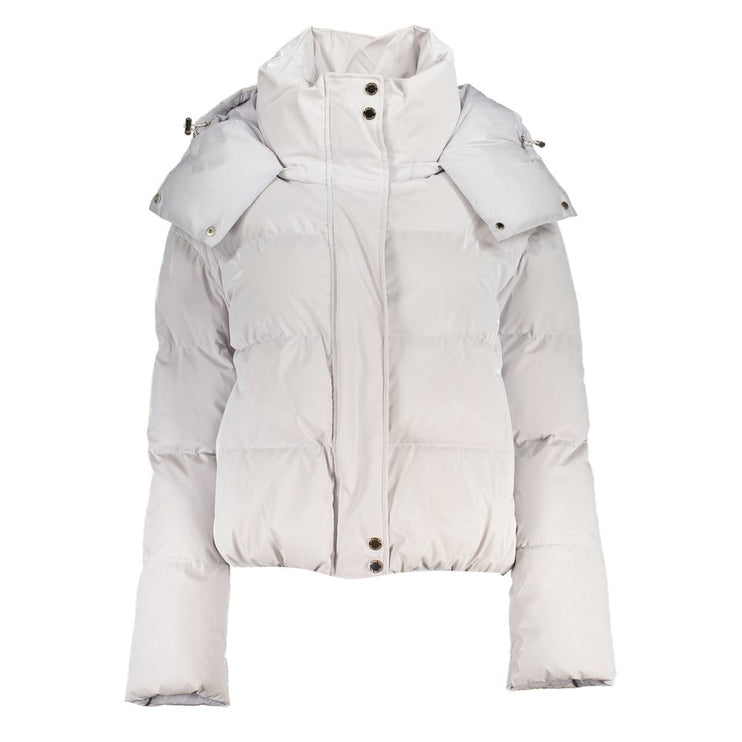 Vestes et manteau en polyéthylène blanc