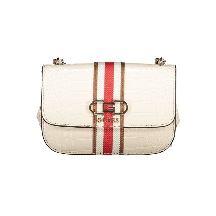 Bolso de polietileno beige