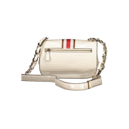 Bolso de polietileno beige