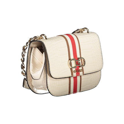 Bolso de polietileno beige