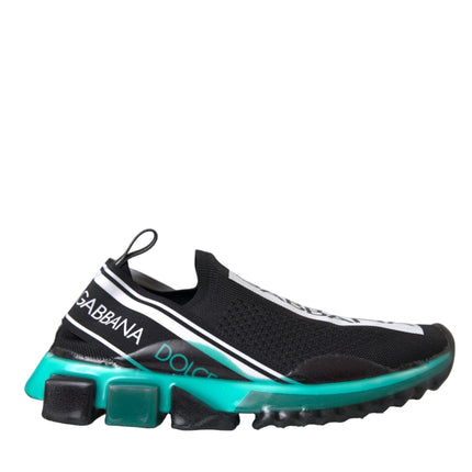 Black Blue Sorrento Slip On Sneakers Shoes