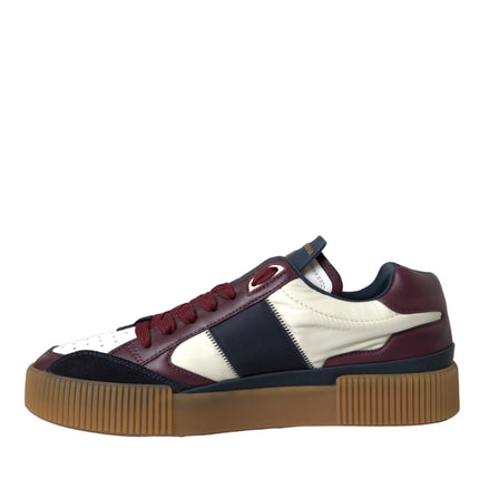 Multicolor Miami Leather Low Top Sneakers Shoes