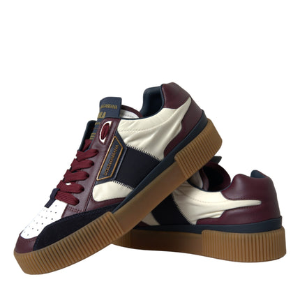 Multicolor Miami Leather Low Top Sneakers Shoes