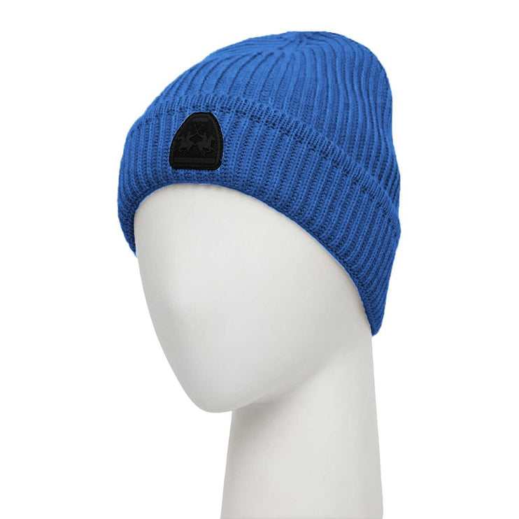 Cappelli in poliestere azzurro e cappuccio