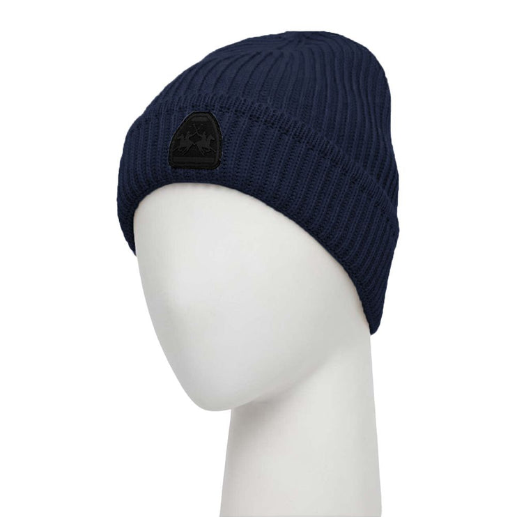 Cappelli blu in poliestere e cappuccio