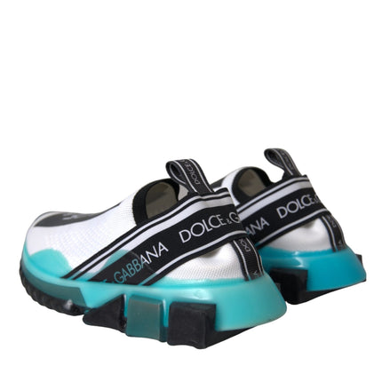 Black White Blue Slip On Sorrento Sneakers Shoes