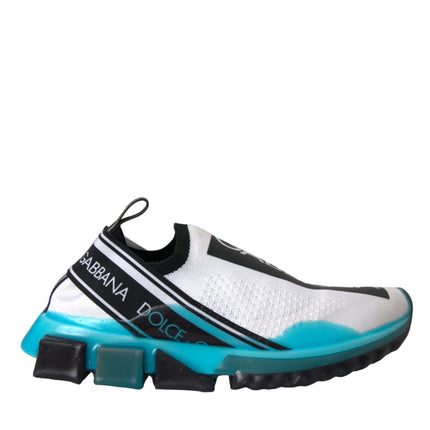 Black White Blue Slip On Sorrento Sneakers Shoes