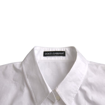 White Collared Short Sleeve Polo Shirt Top