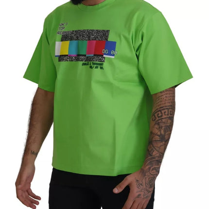 Green Cotton DG CHANNEL Top T-shirt