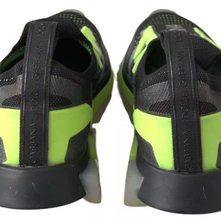 Black Yellow SORRENTO Sport Stretch Sneakers Shoes