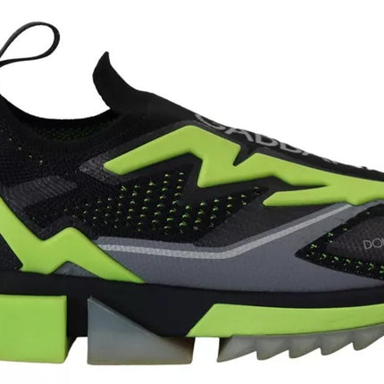 Black Yellow SORRENTO Sport Stretch Sneakers Shoes