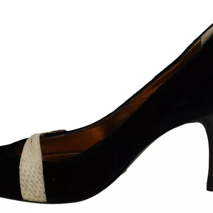 Black Velvet Ayers High Heels Pumps Shoes