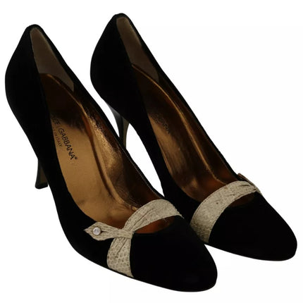 Black Velvet Ayers High Heels Pumps Shoes