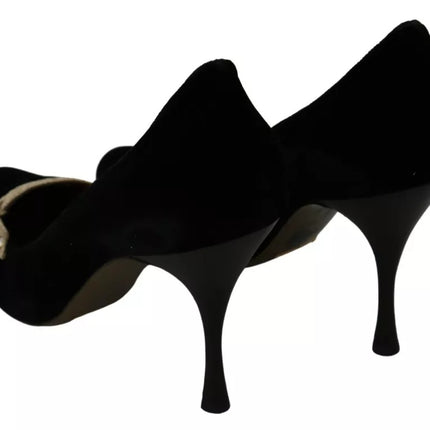 Black Velvet Ayers High Heels Pumps Shoes