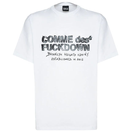 T-shirt di cotone bianco