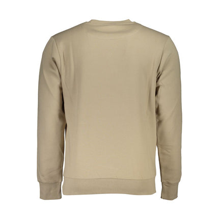 Pull en coton beige