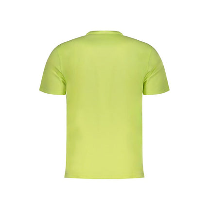 T-shirt di cotone giallo