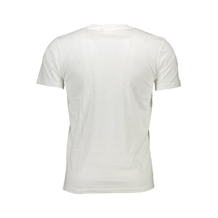 Camiseta de algodón blanco