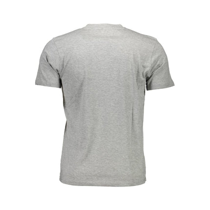 Camiseta de algodón gris