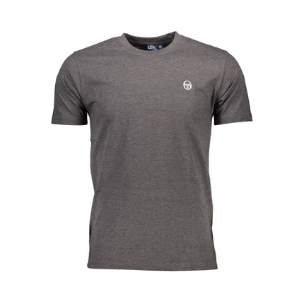 Camiseta de algodón gris