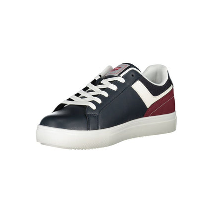 Sleek Blue Carrera Sneakers con acentos contrastantes