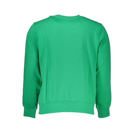 Pull en coton vert