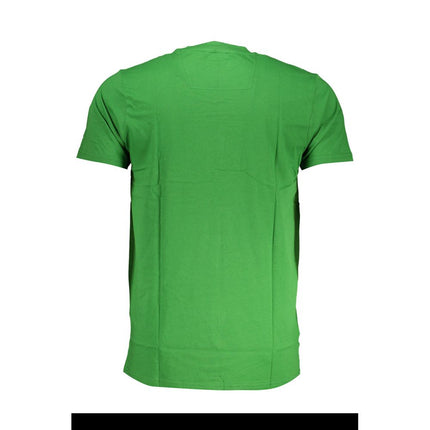 Groen katoenen t-shirt