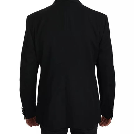 Black Single Breasted Formal Coat Blazer