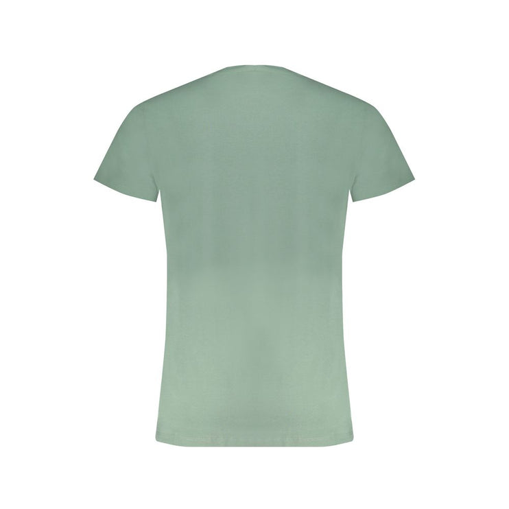 T-shirt in cotone verde