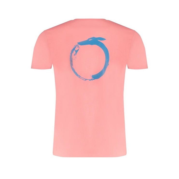 T-shirt di cotone rosa