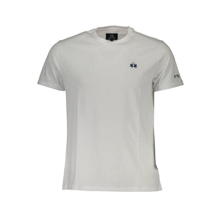 Logotipo bordado TEE blanco para hombres