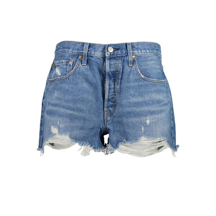 Chic Vintage 501 Shorts en denim avec effet usé