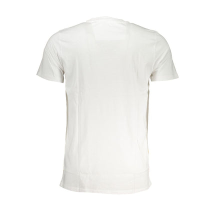 Wit katoenen t-shirt