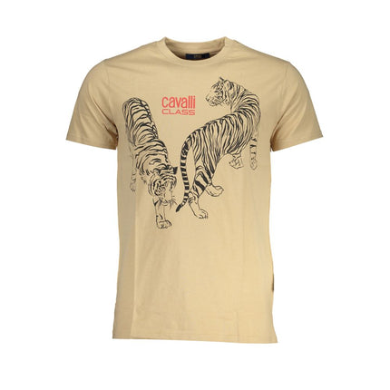 T-shirt en coton beige