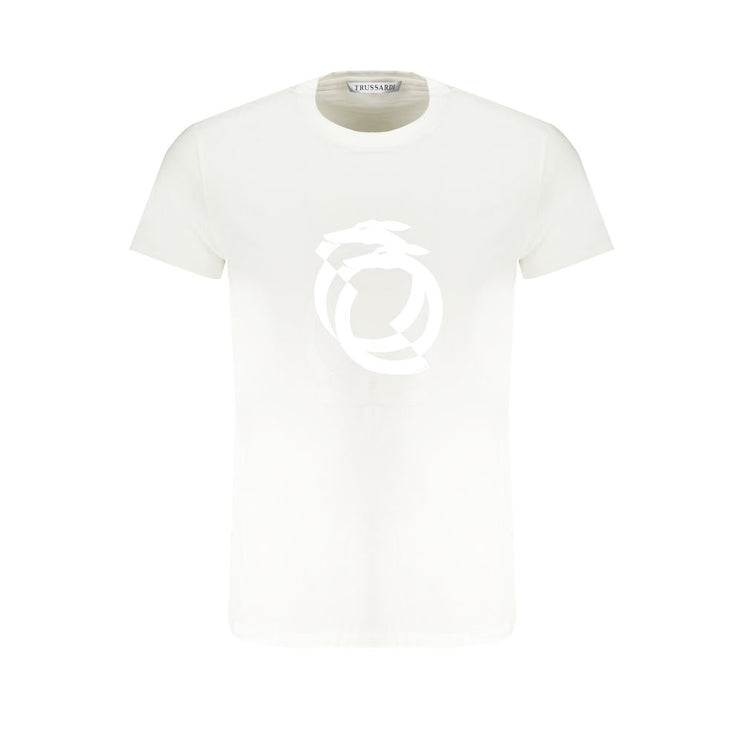 T-shirt di cotone bianco