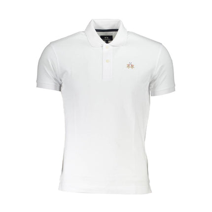 Polo slim élégant avec des détails de broderie