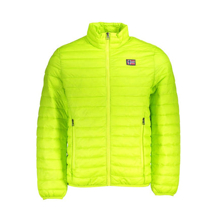 Green Polyamide Men Jacket