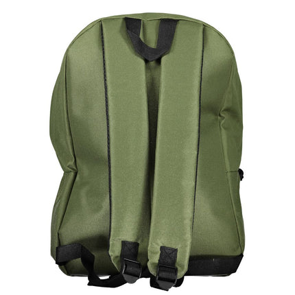 Mochila de poliéster verde